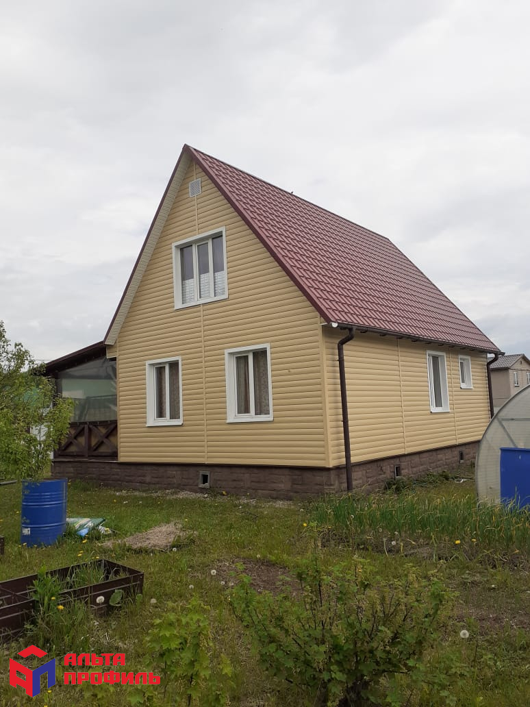 Планка "софит" белая Т-19 - 3м.