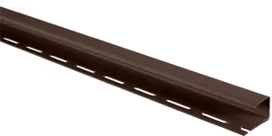 Планка "J - trim" коричневая Т-15 - 3м (40 шт./уп.)