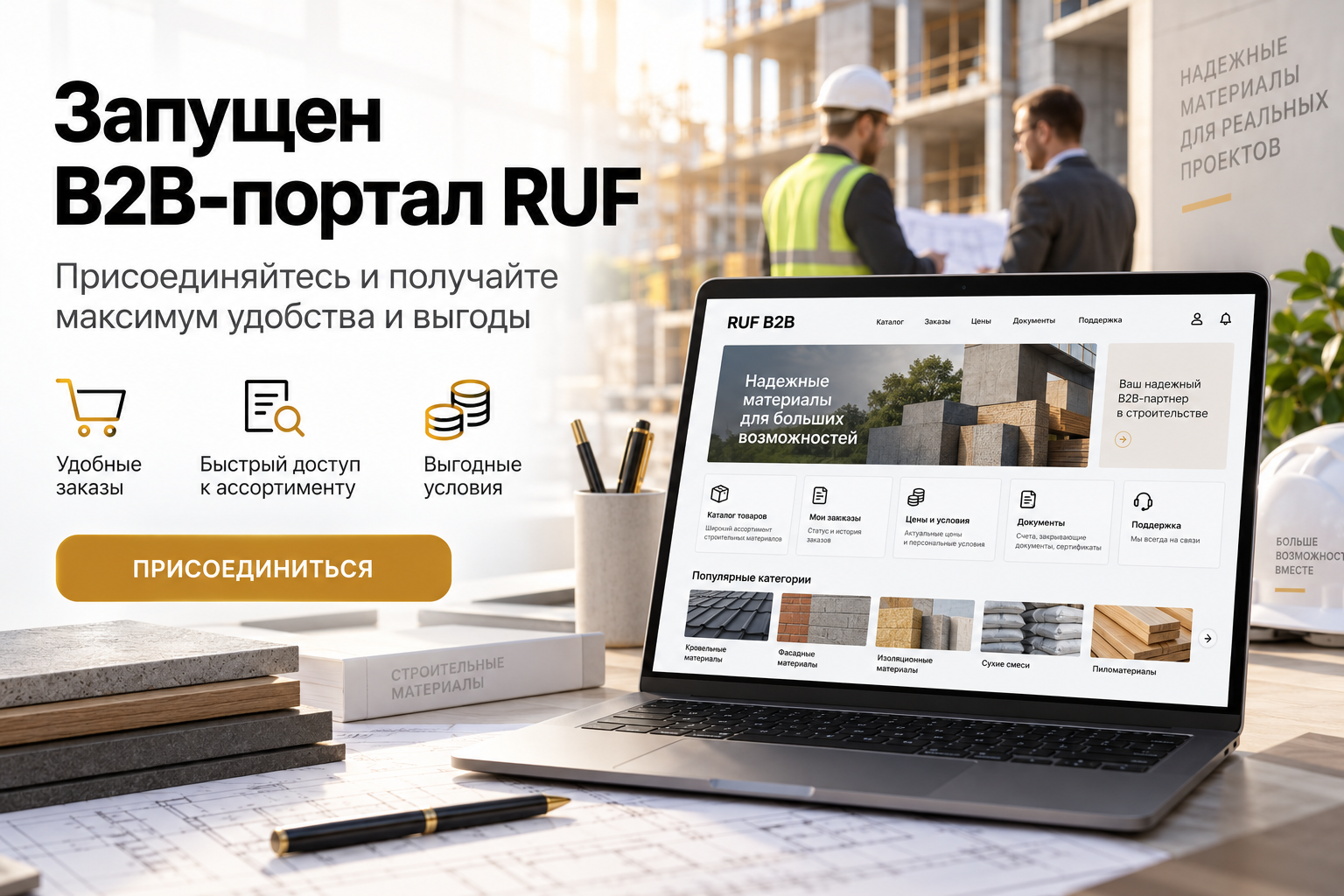 У нас появился B2B портал