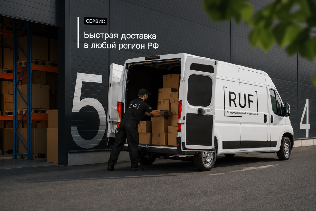 Компания RUF — строительные и отделочные материалы