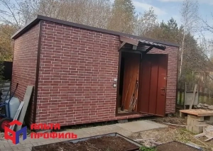 Фасадная панель Кирпич Рижский, цвет 02