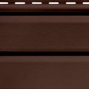 Сайдинг FINEBER Standart, коричневый (RAL 8017)